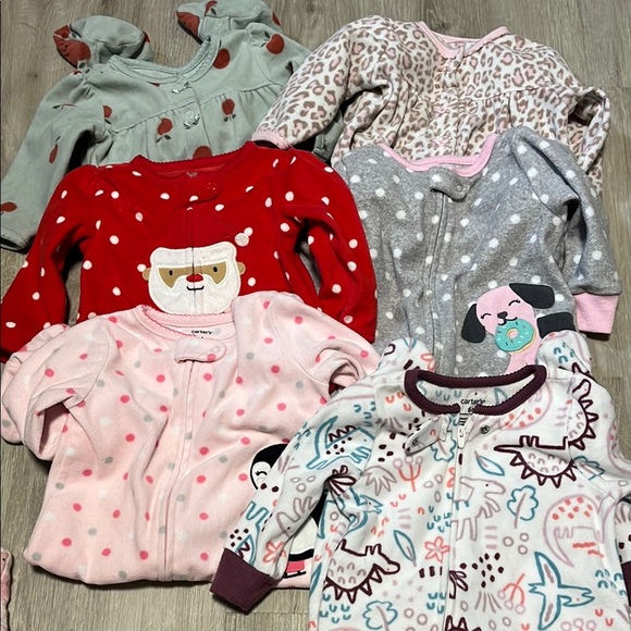 Carter's Other - 2/$20 Assorted Baby Onesies with Fun Patterns